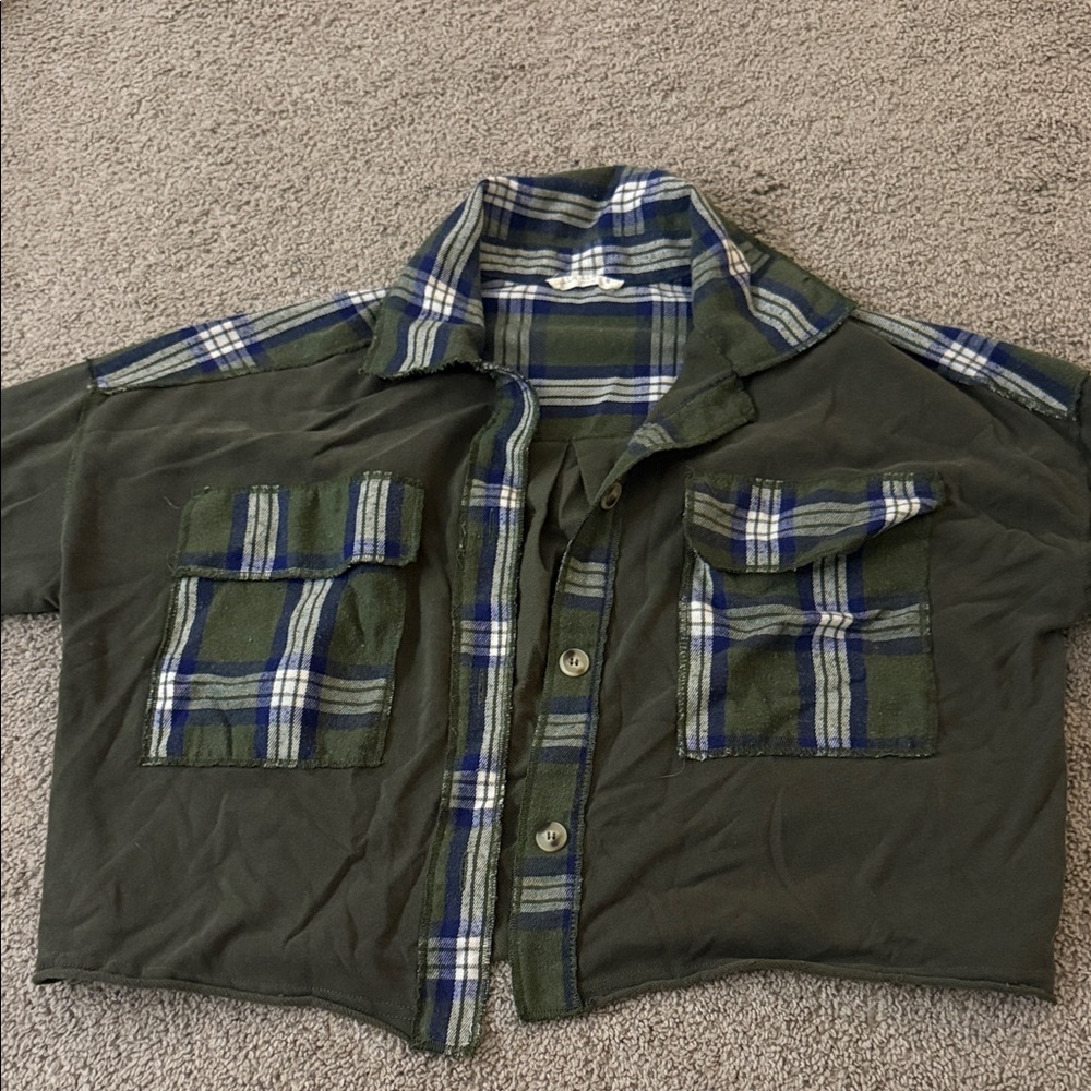 ILLA ILLA Green Plaid Jacket